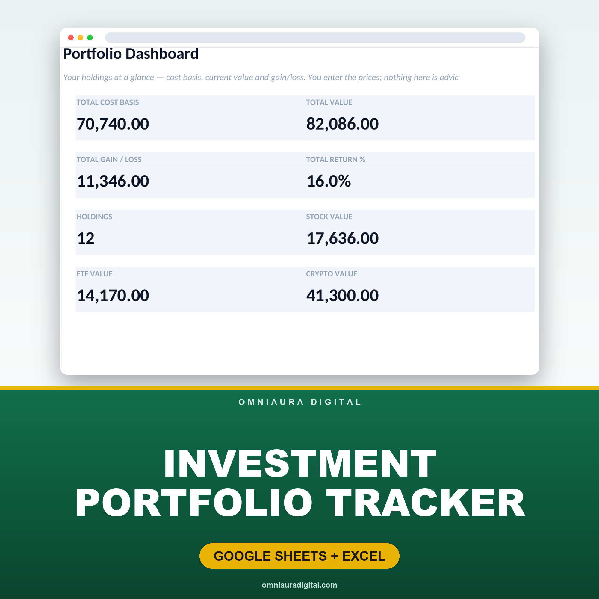 Investment Portfolio Tracker