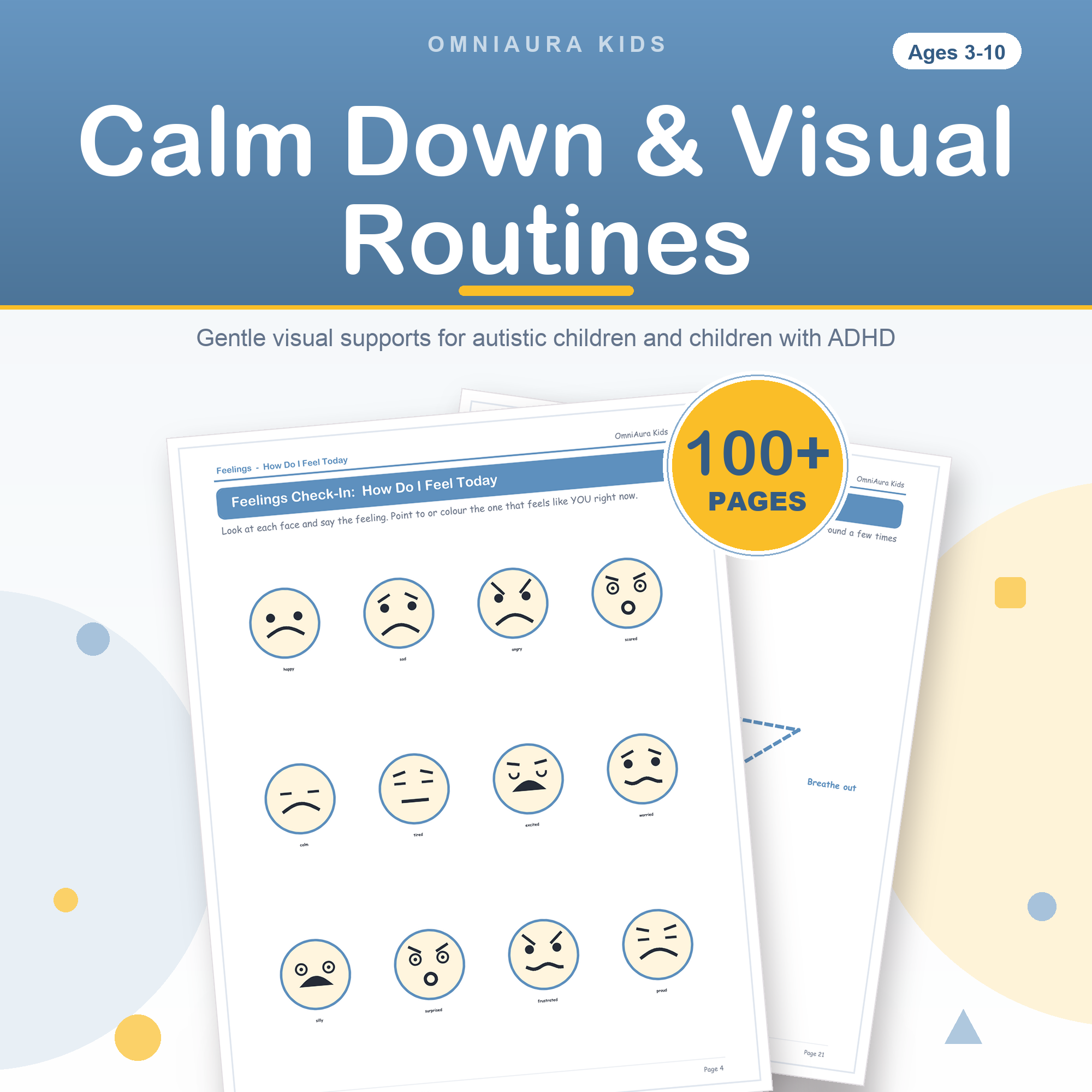 Autism and ADHD Visual Support Printables