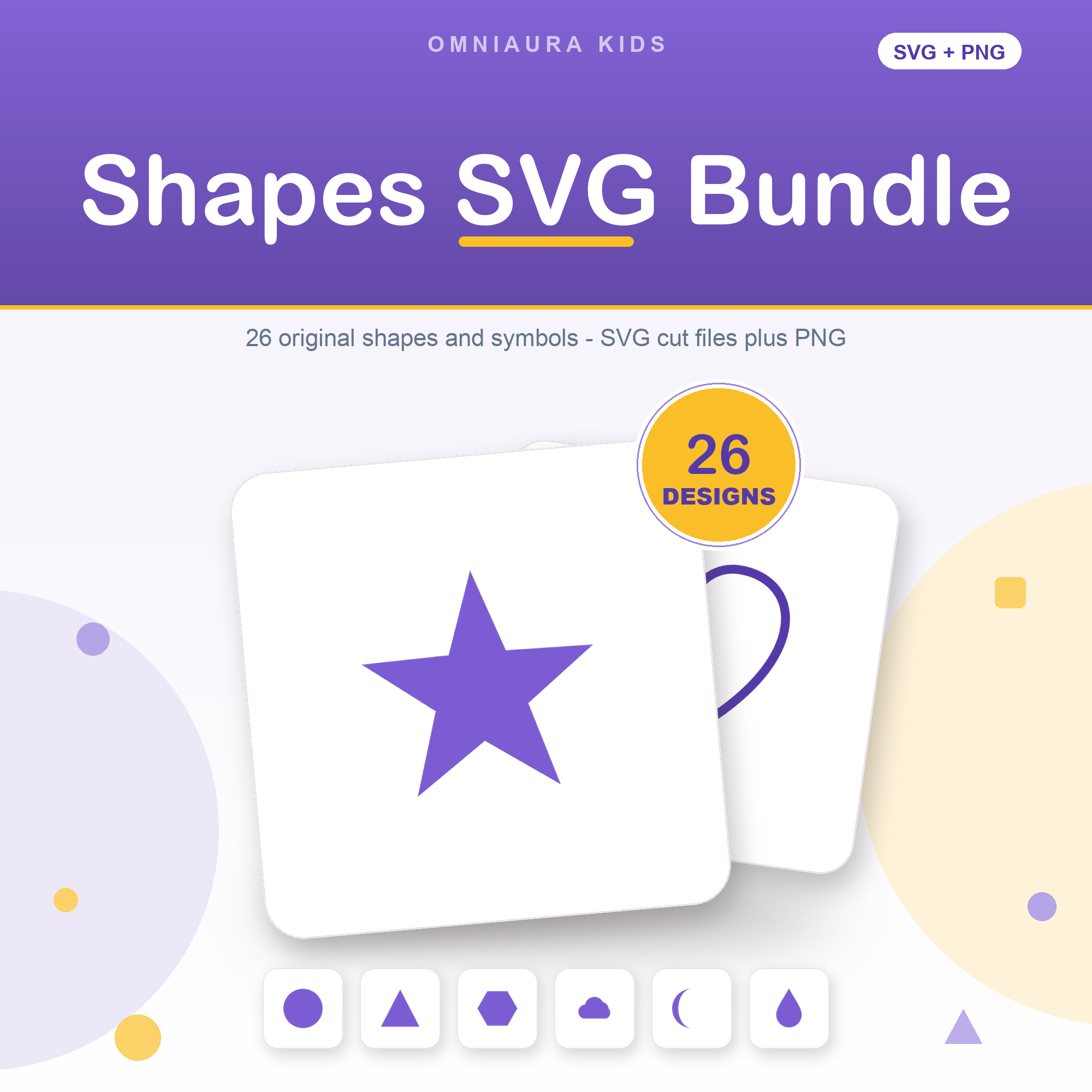 Shapes SVG Bundle