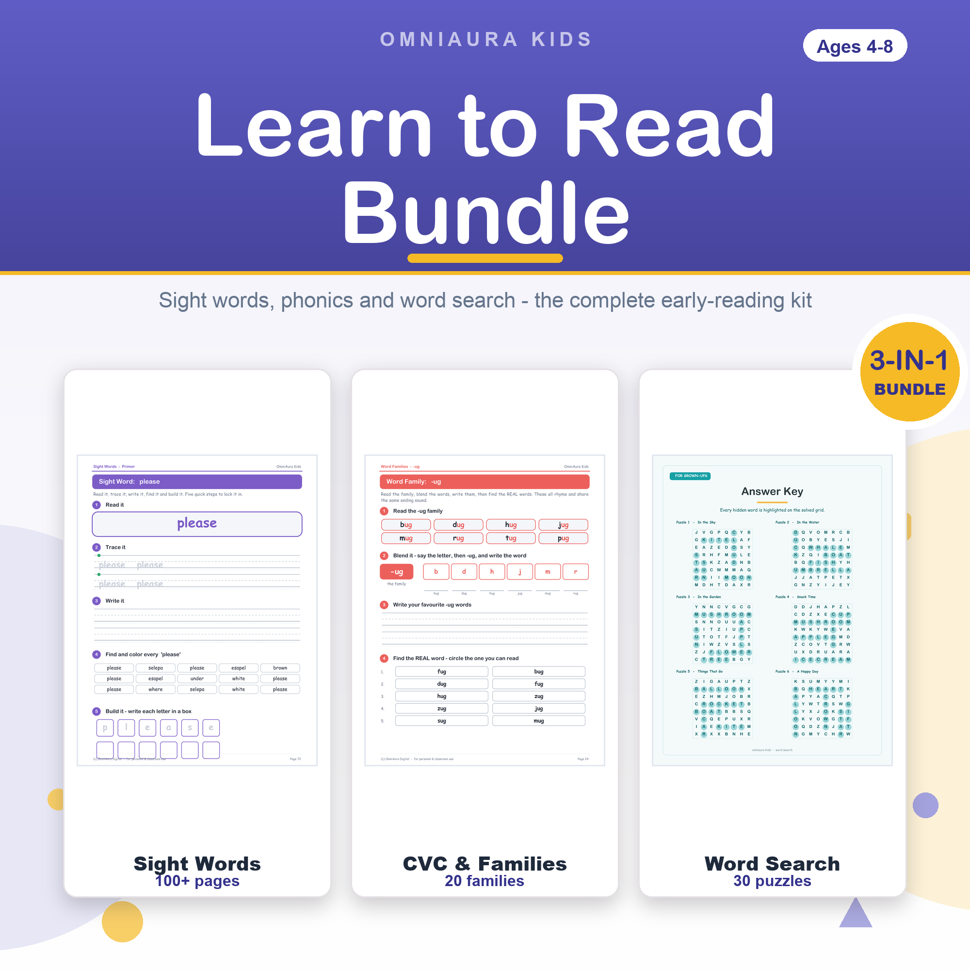 Learn to Read Bundle