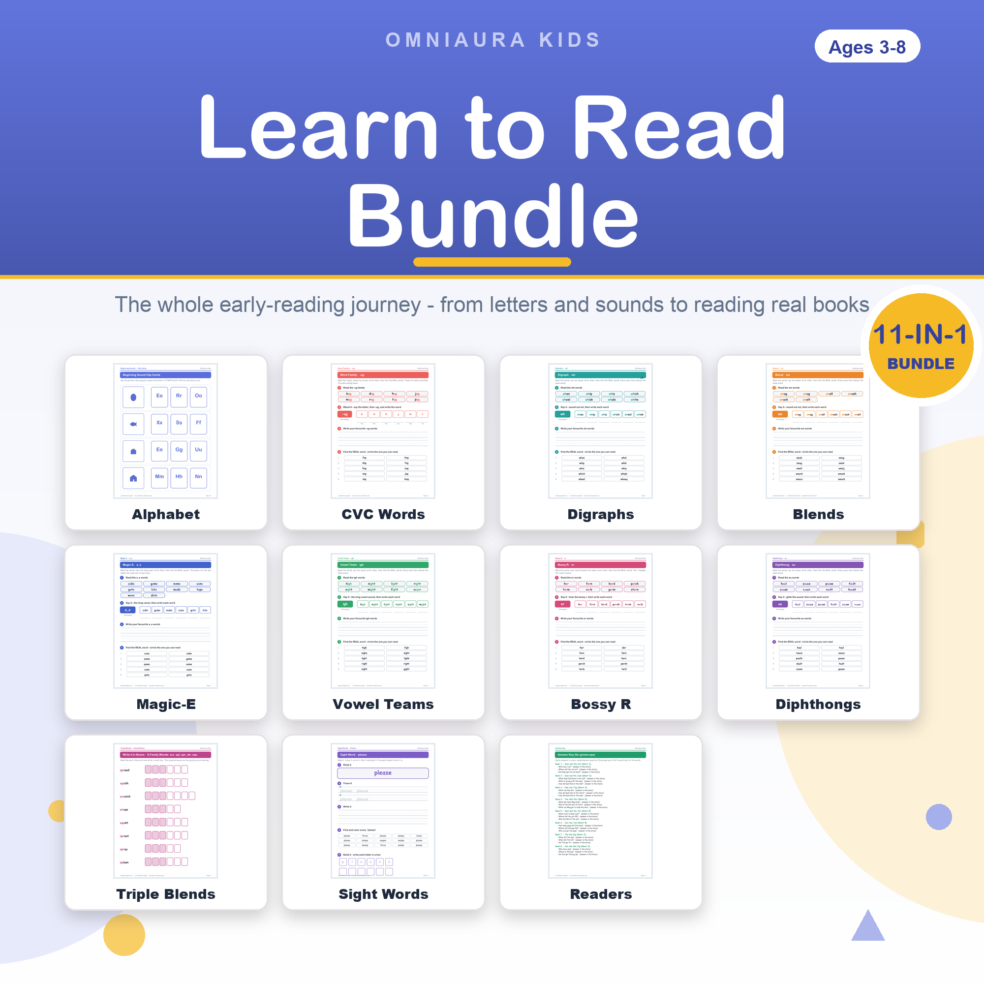 Reading Readiness Bundle