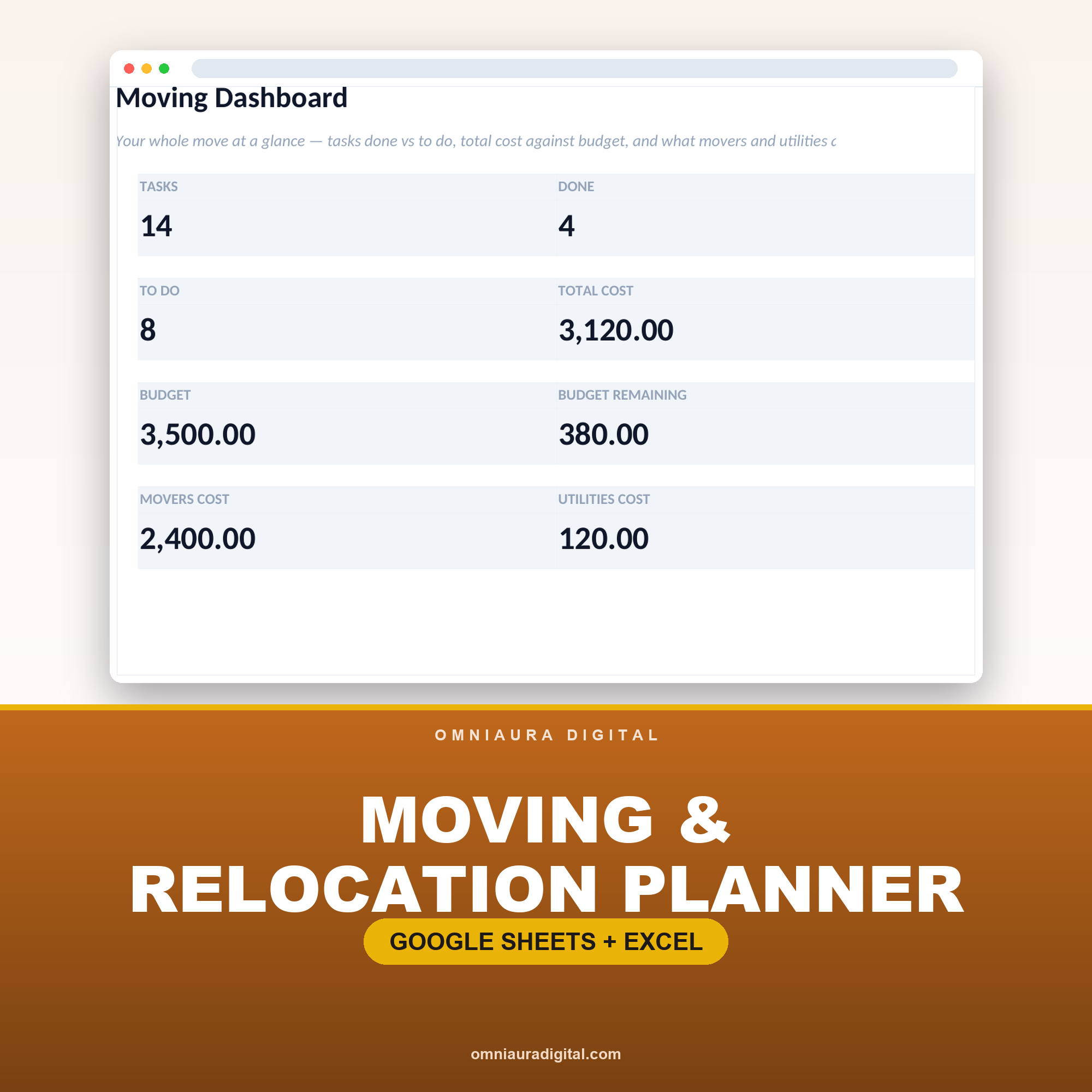 Moving & Relocation Planner