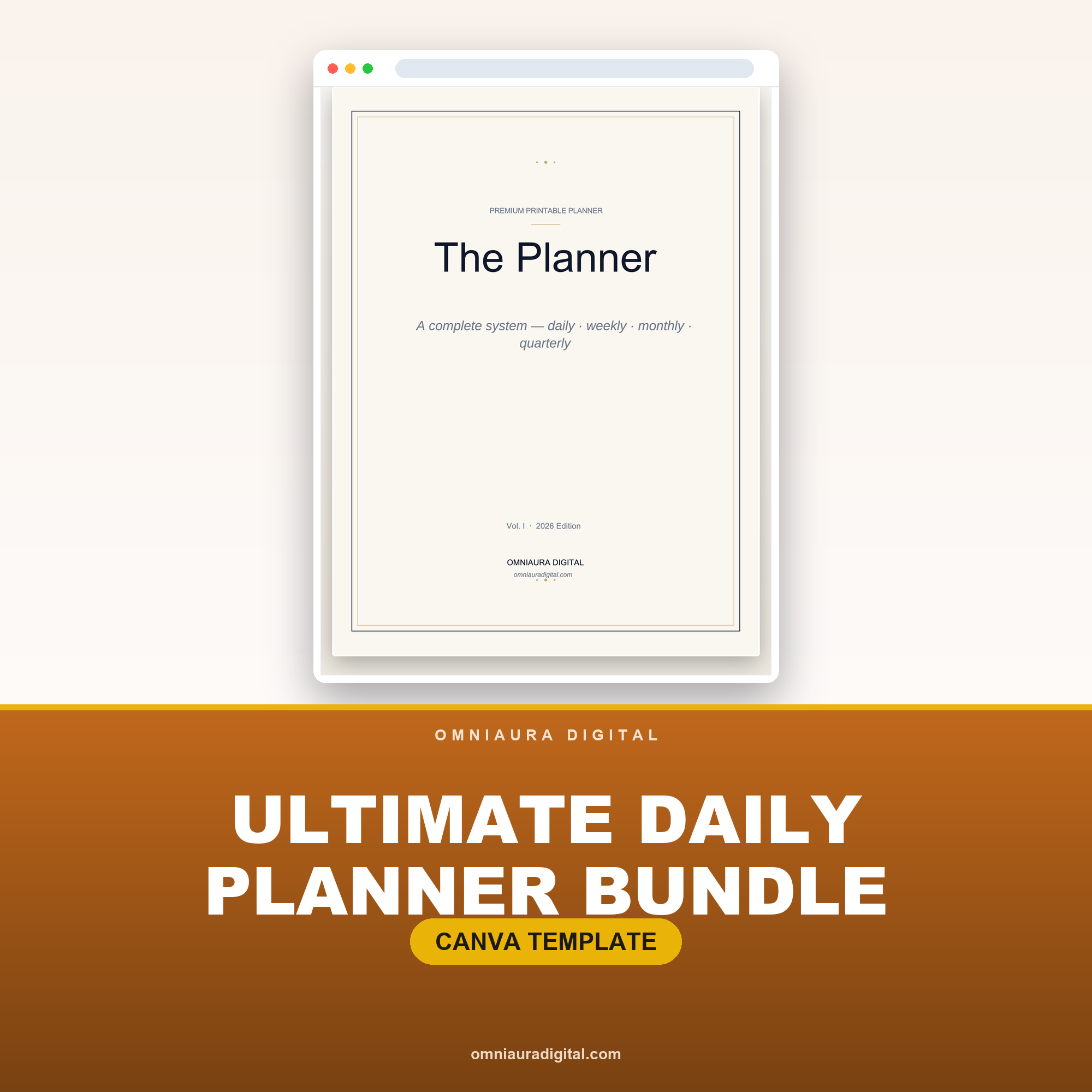 Ultimate Daily Planner Bundle